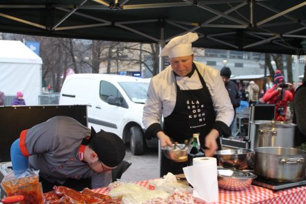 Rączka podczas gotowania